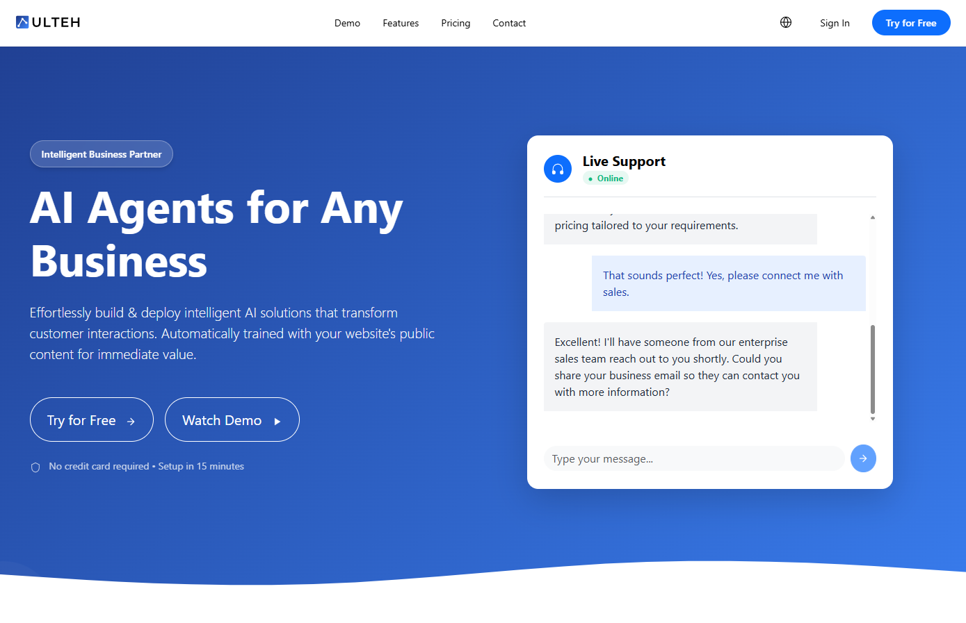 How Ulteh.com is Revolutionizing Customer Engagement Through Conversational AI